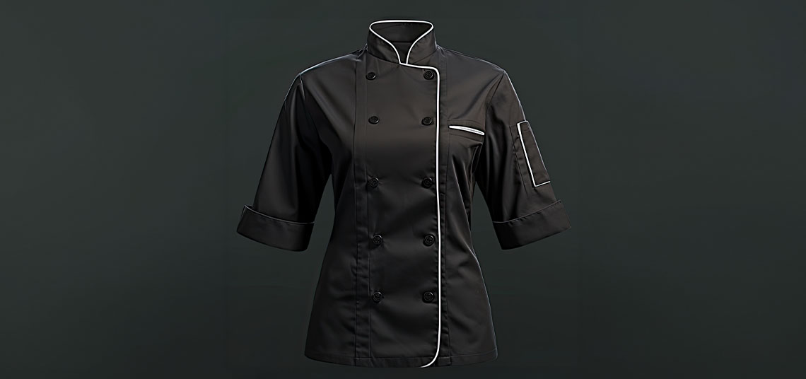 Black Chef Jacket